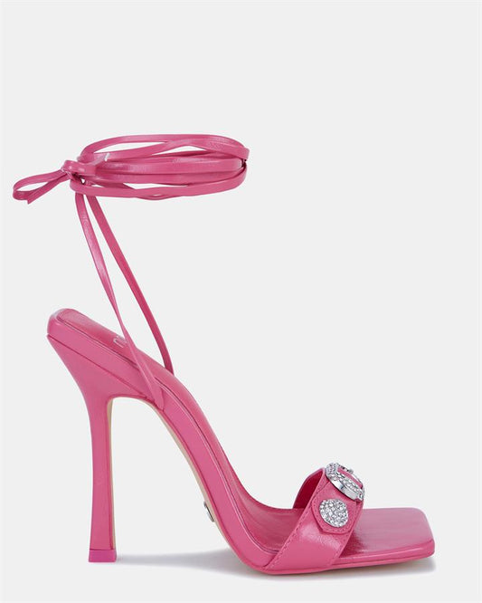 Image of Sandals. Product name - Zaloha Women's Fast Fashion Magenta Novo Sandals in Magenta colour by brand - NOVO
