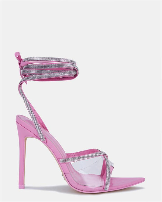 Image of Sandals. Product name - Zinglee Women's Fast Fashion PINK Novo Sandals in Pink colour by brand - NOVO