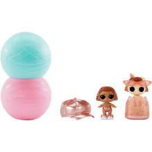 Image of Pet Supplies. Product name - L.O.L. Suprise Colour Change 2-IN-1 Me & My Lil Sis & Lil Pet in colour by brand - Toymate