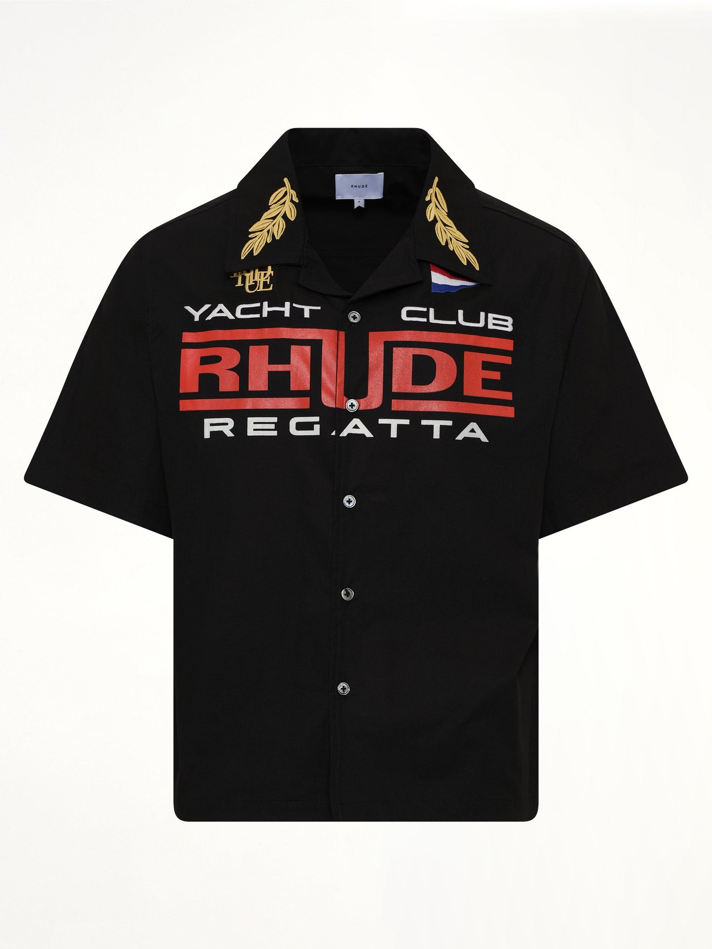 Rhude Regatta Club Shirt (Black)