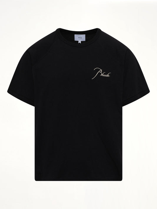 RHUDE Classique Raglan T-Shirt (Black)