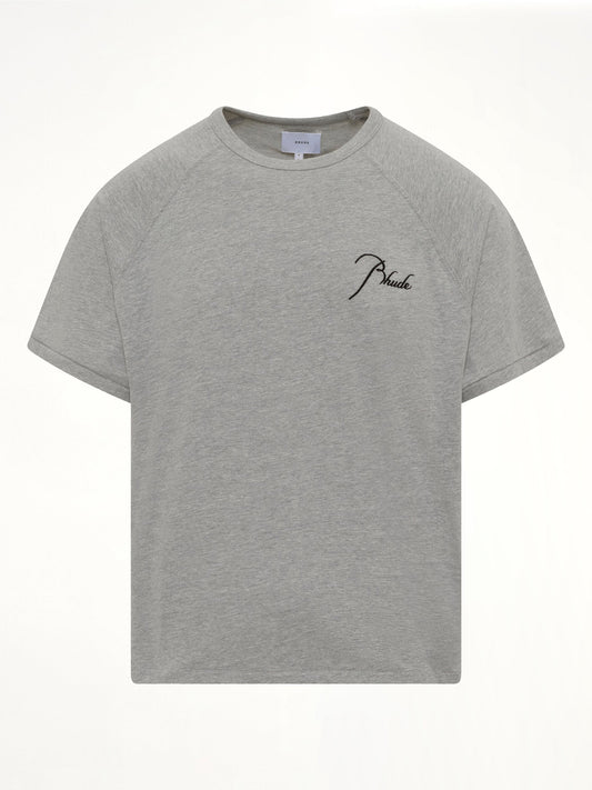 RHUDE Classique Raglan T-Shirt (Grey)