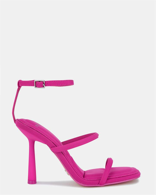 Image of Sandals. Product name - Zharna Women's Fast Fashion Magenta Novo Sandals in Magenta colour by brand - NOVO