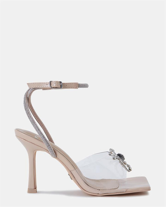Image of Sandals. Product name - Zallure Women's Fast Fashion Clear Novo Sandals in Clear colour by brand - NOVO