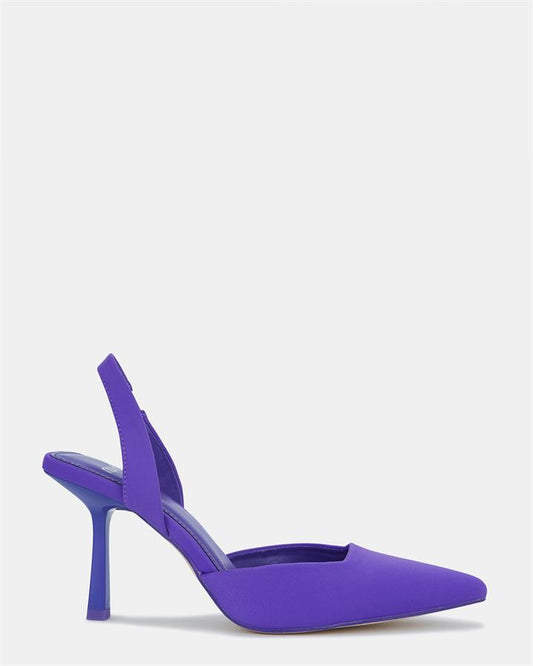 Image of Sandals. Product name - Zarelle Women's Fast Fashion PURPLE Novo Sandals in Purple colour by brand - NOVO