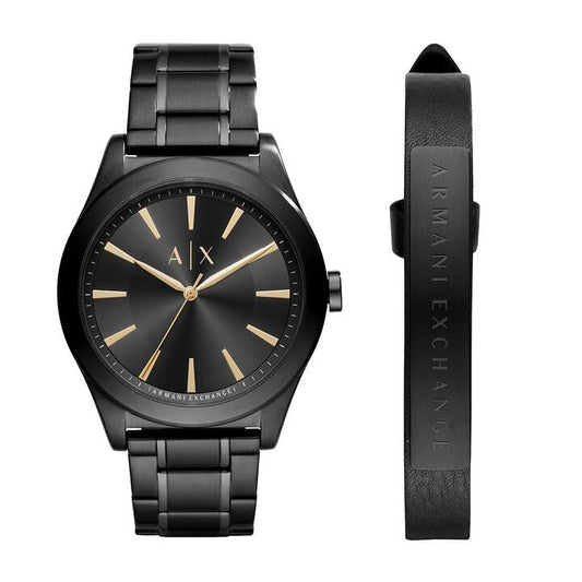 Image of Bracelets. Productname: Armani Exchange Gift Set Watch and Bracelet AX7102 in Watch colour by brand - Armani Exchange