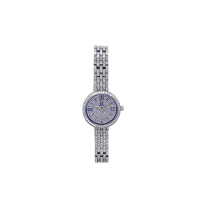 Image of Watches. Productname: Roberto Carati Belle Blue and Silver Toned Crystal Women's Watch M9611-V7 in Watch colour by brand - Roberto Carati