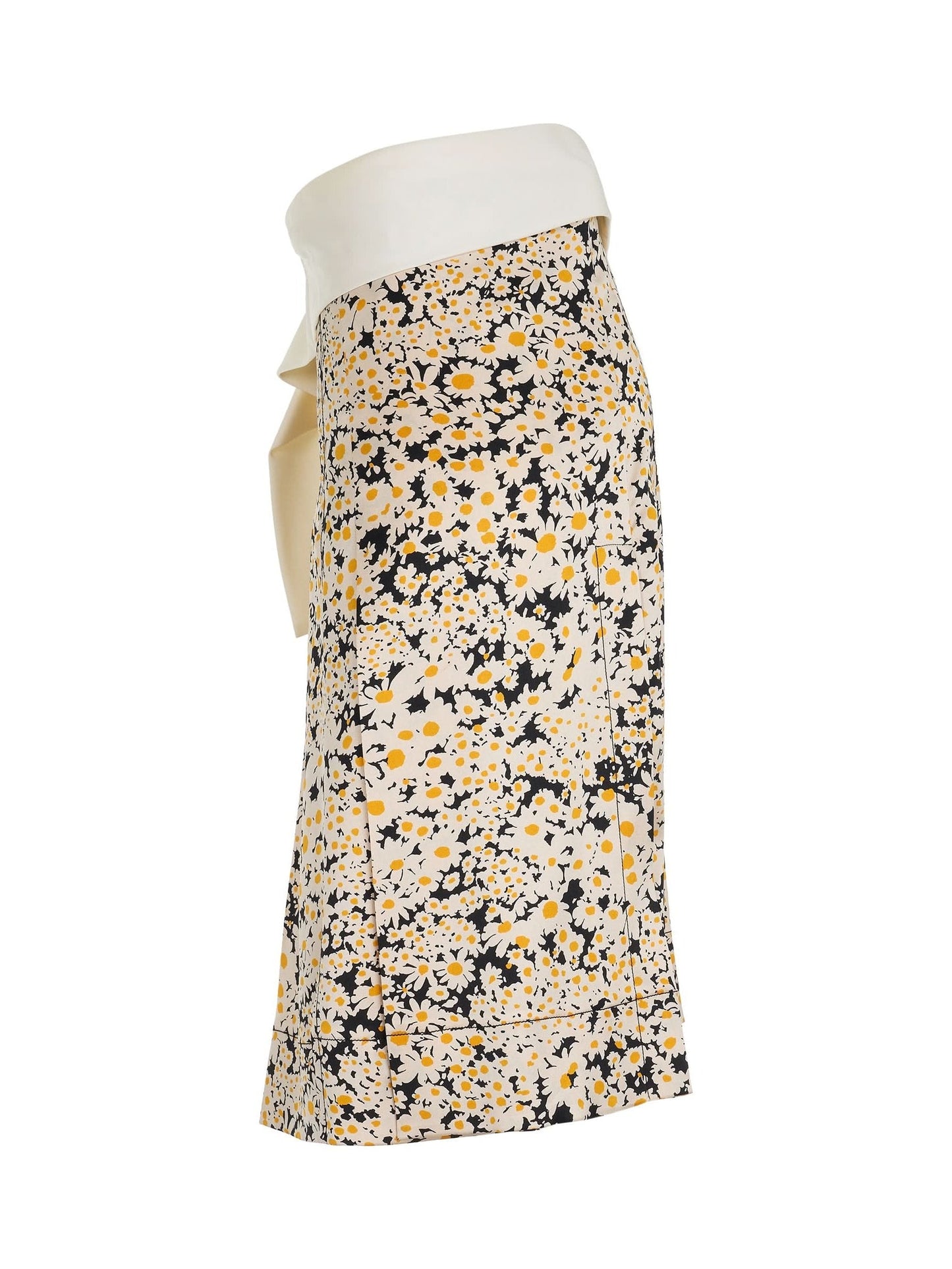 CELINE Daisy Print Skirt (Multicolour)