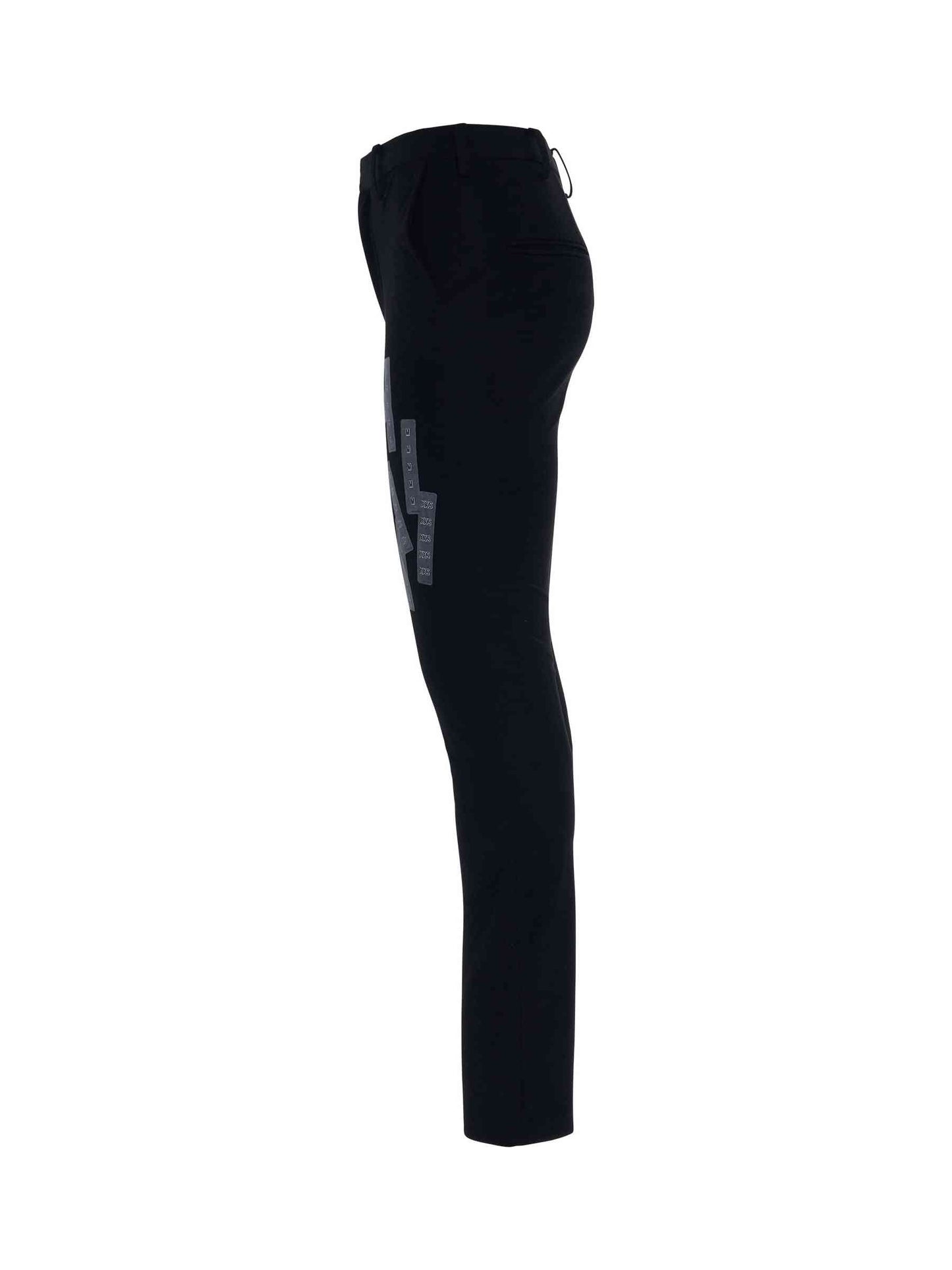 DOUBLET Stretching Tape Trousers (Black)
