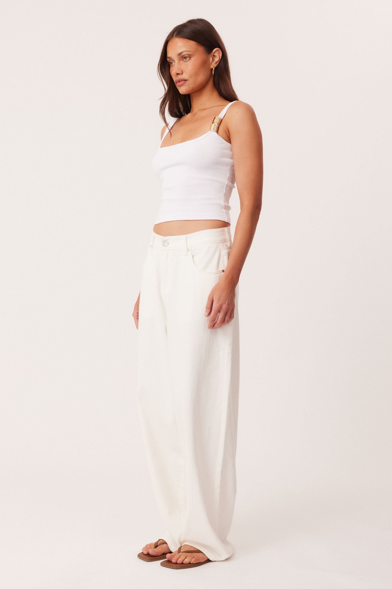 SNDYS CLEA TANK TOP (White)