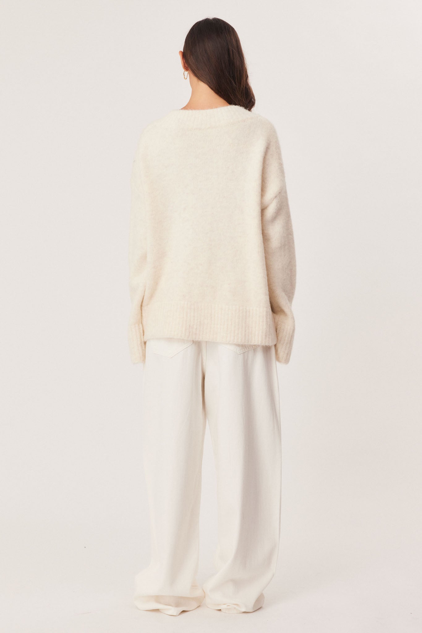 SNDYS ODELIA KNIT JUMPER (Cream)
