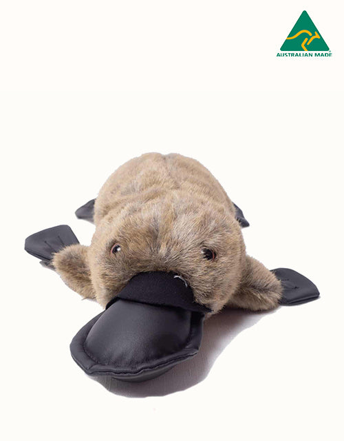 Image of Toys. Product name - Aussie Bush Toy® Aussie Bush Platypus 12'' in Brown colour by brand - Aussie Bush Toys