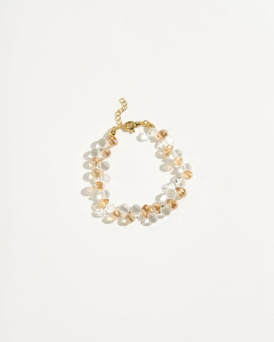 Image of Bracelets. Product name - Nesta Bracelet Clear in colour by brand - Reliquia Jewellery