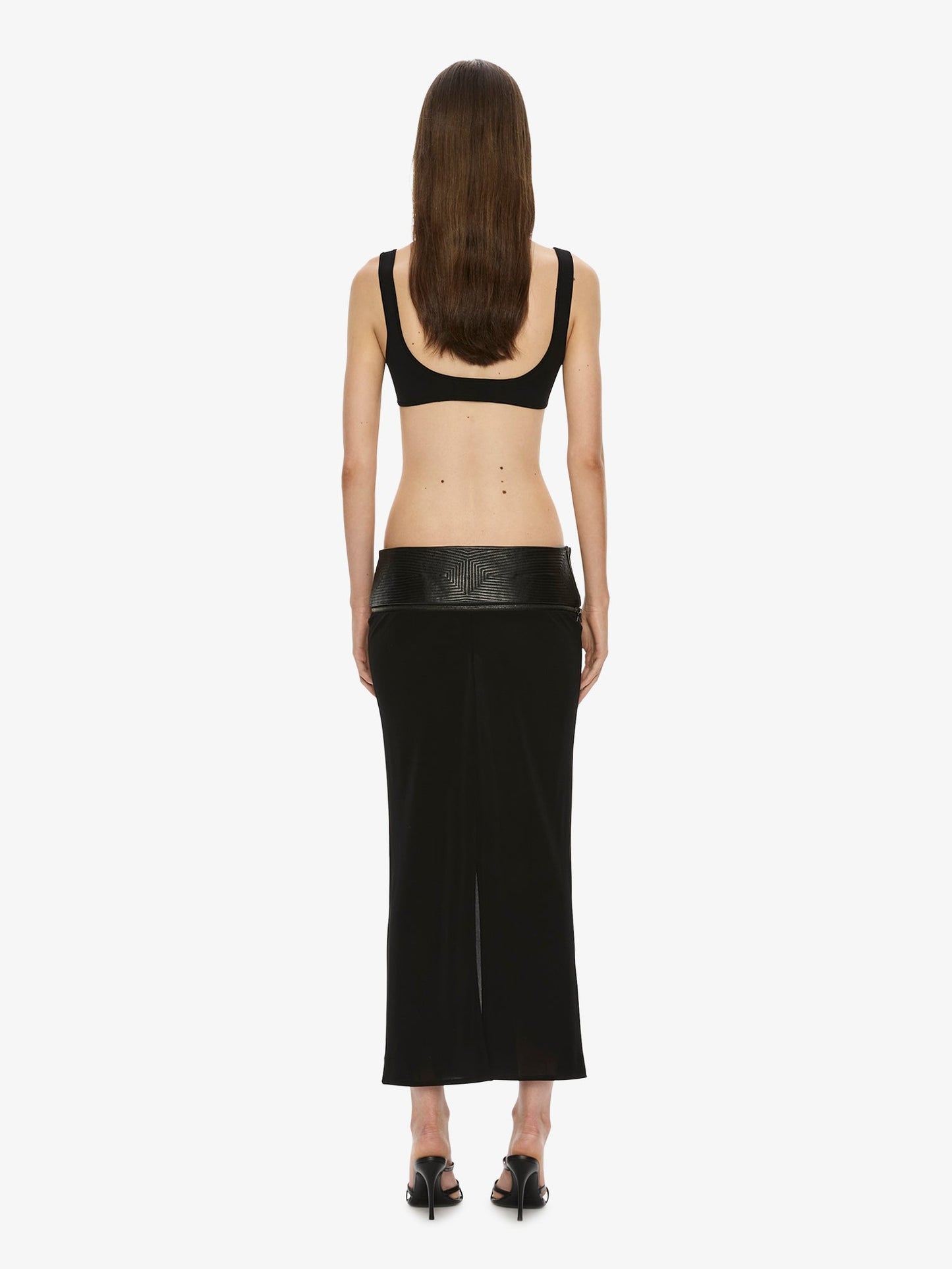Christopher Esber Mineta Knit Bra (Black)