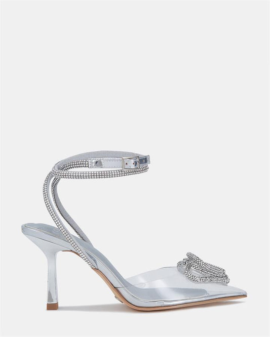 Image of Sandals. Product name - Zalover Women's Fast Fashion SILVER Novo Sandals in Silver colour by brand - NOVO