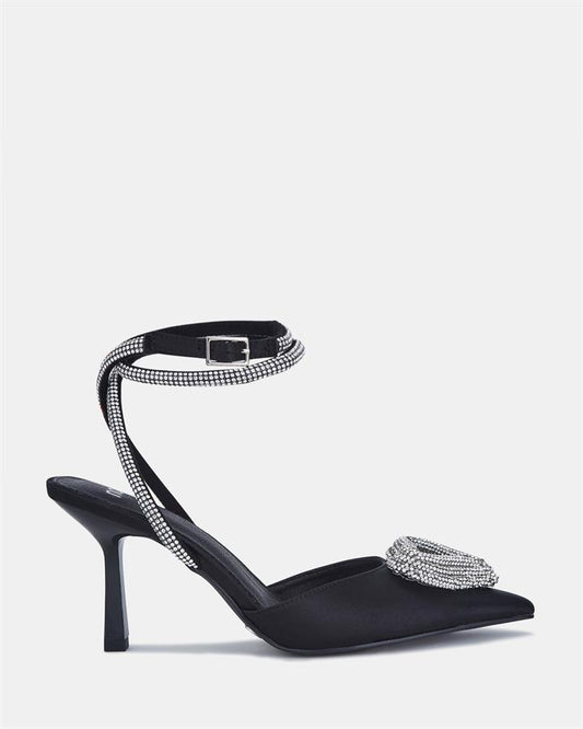 Image of Sandals. Product name - Zalover Women's Fast Fashion BLACK Novo Sandals in Black colour by brand - NOVO