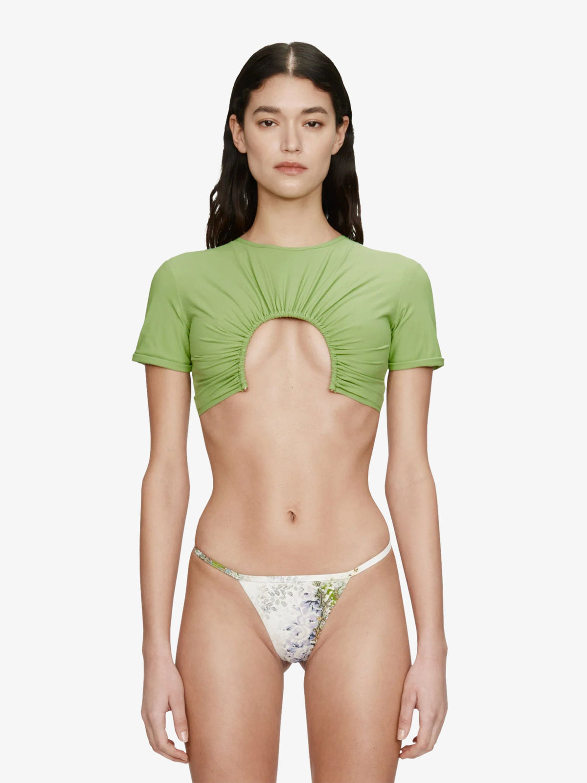 CHRISTOPHER ESBER U Prong Tee (Lime)