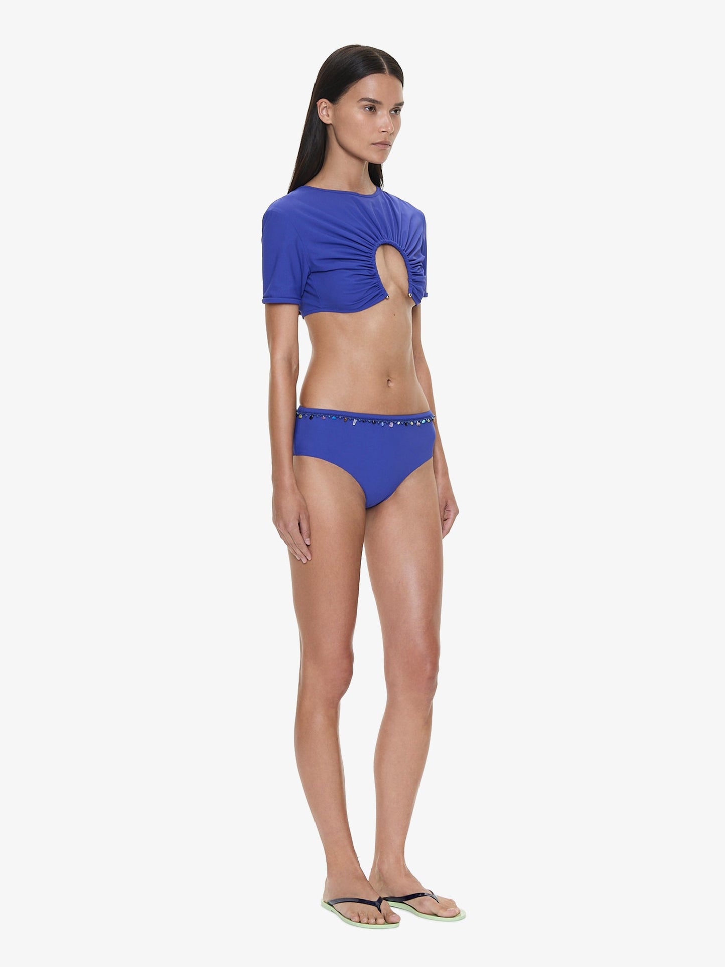 CHRISTOPHER ESBER U Prong Tee (Indigo)
