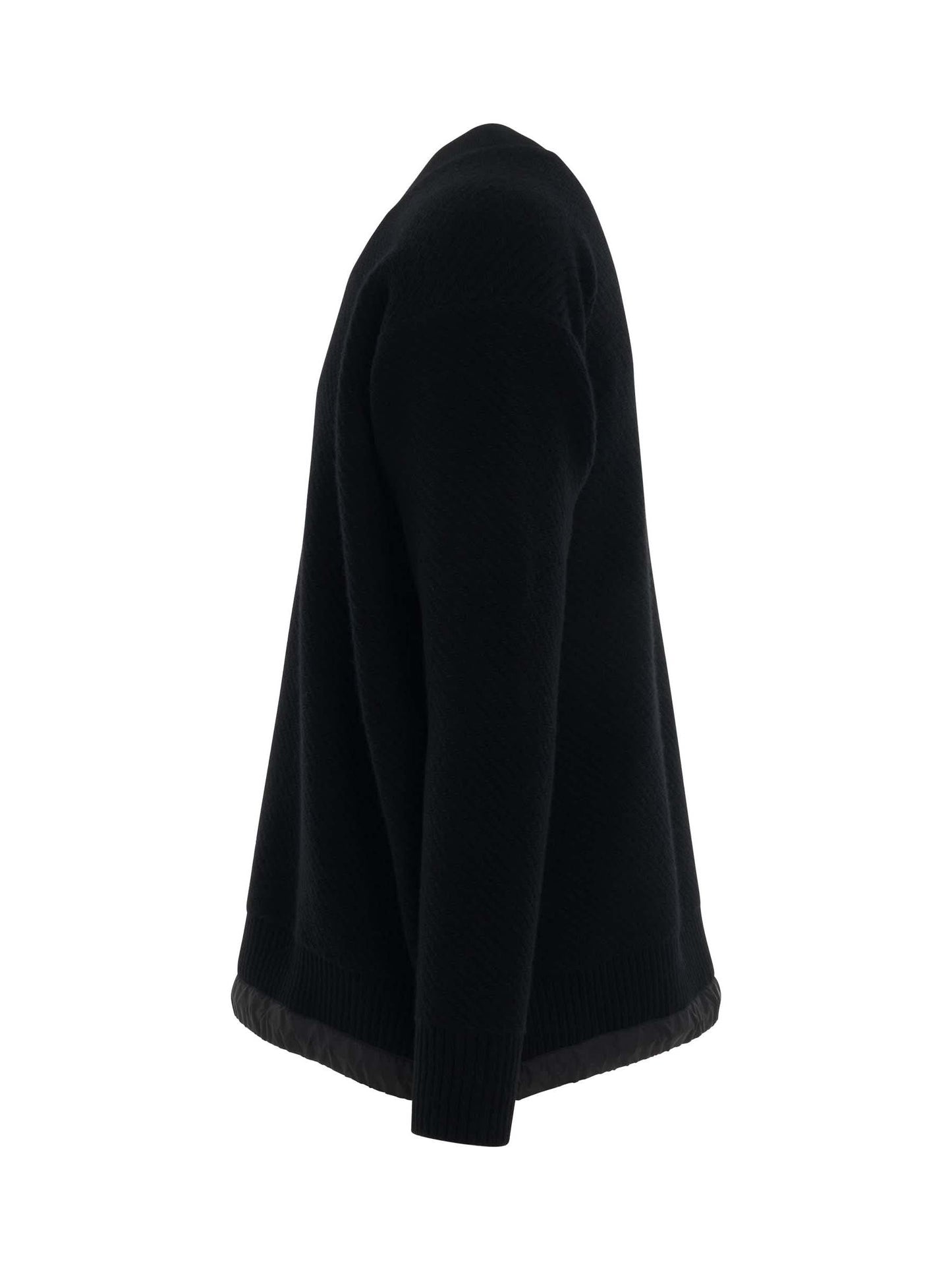 SACAI Wool Knit Pullover (Black)