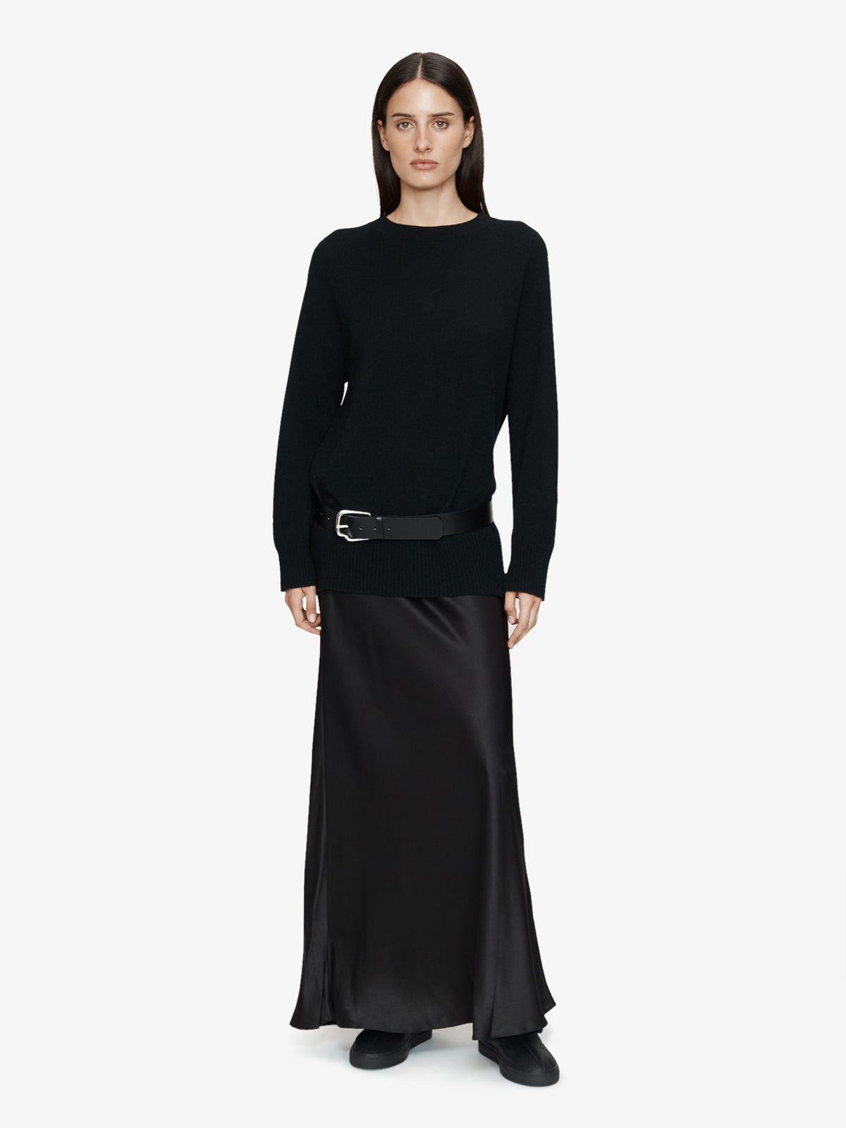 Image of Dresses. Product name - Monument Long Dress in Black colour by brand - Christopher Esber