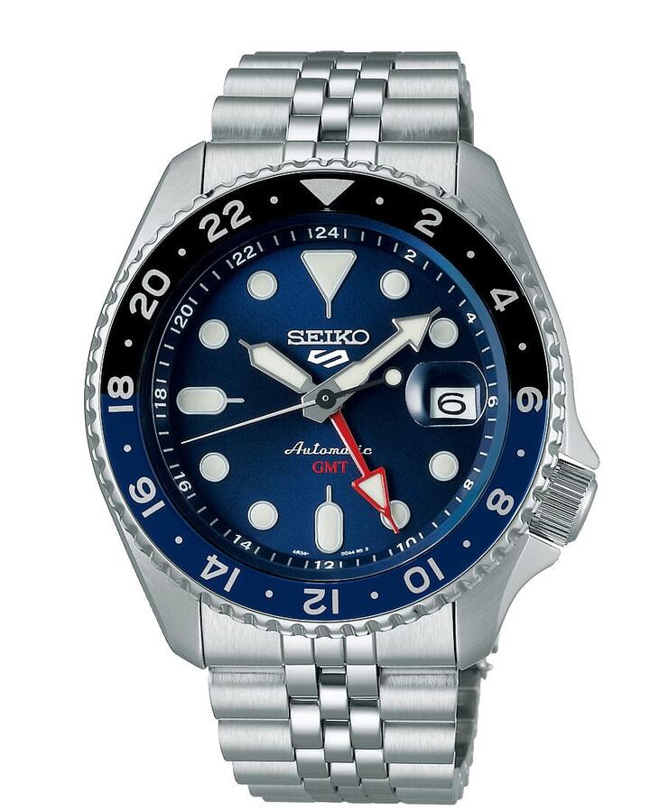 Image of Watches. Productname: Seiko Sports Blue and Silver Men's Watch SSK003K in Watch colour by brand - Seiko
