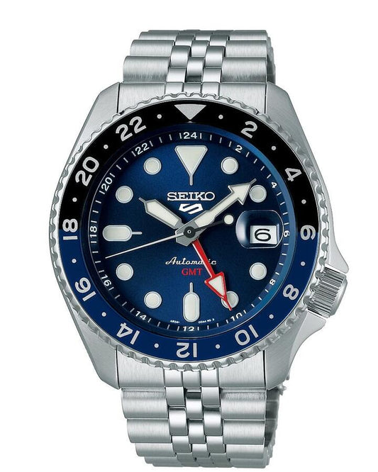 Image of Watches. Productname: Seiko Sports Blue and Silver Men's Watch SSK003K in Watch colour by brand - Seiko