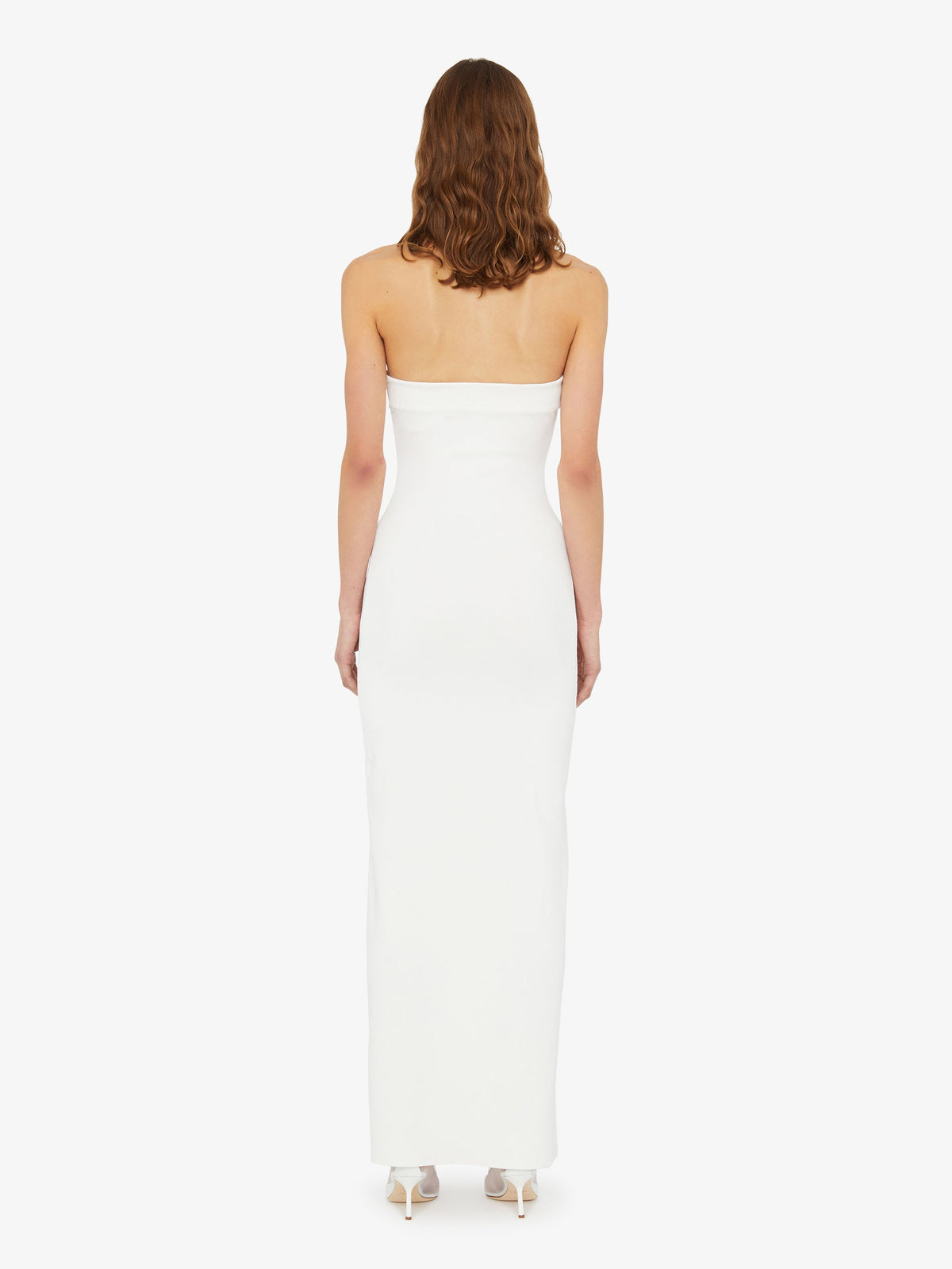 Christopher Esber Salacia Wire Strapless Dress (White)