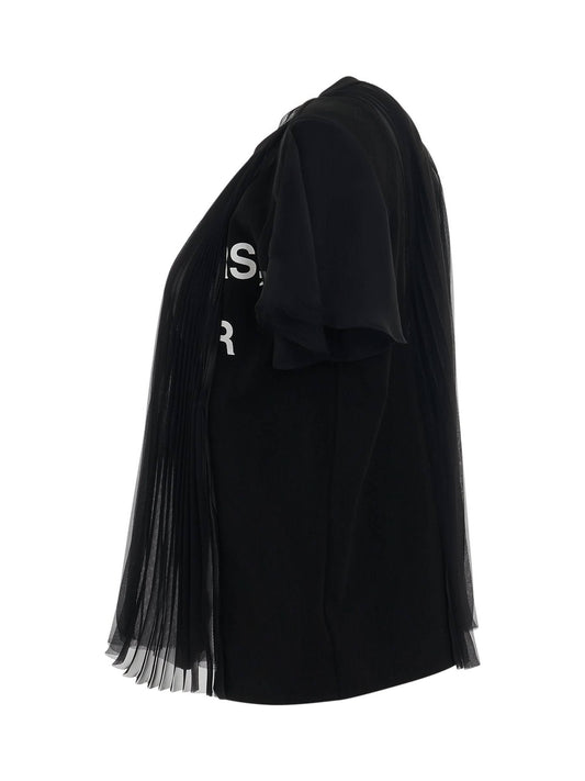 SACAI Classic Cotton Jersey T-Shirts (Black)