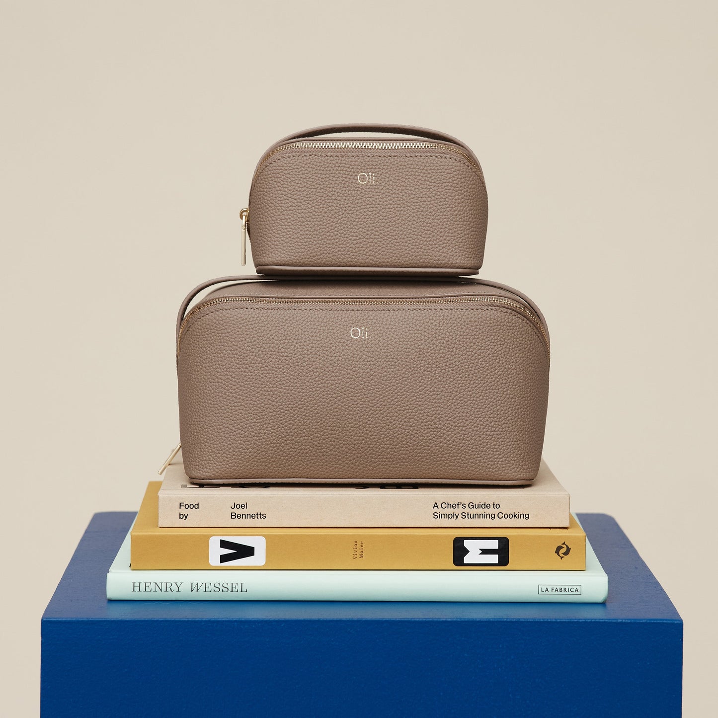 The Daily Edited Olivia Large Travel Case (Sepia)