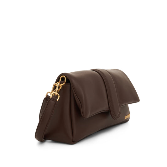 JACQUEMUS Le Bambimou Leather Bag (Brown)