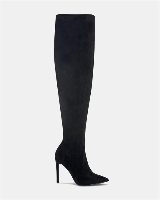 Image of Boots. Product name - Odelle Women's Boot High Heel BLACK Novo Boots in Black colour by brand - NOVO