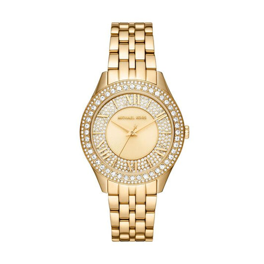 Image of Watches. Productname: Michael Kors Harlowe Gold Women's Watch MK4709 in Watch colour by brand - Michael Kors