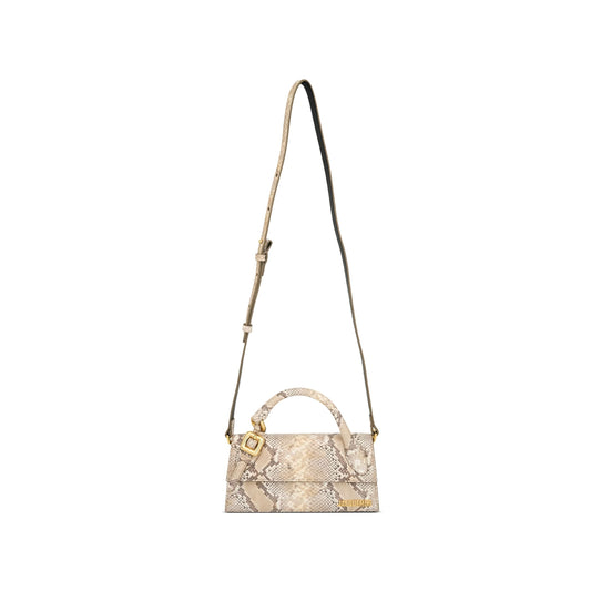 Image of Bags. Productname: JACQUEMUS Le Chiquito Long Boucle Leather Bag in BEIGE colour by brand - JACQUEMUS