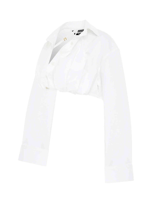 JACQUEMUS Bahia Courte Shirt (White)