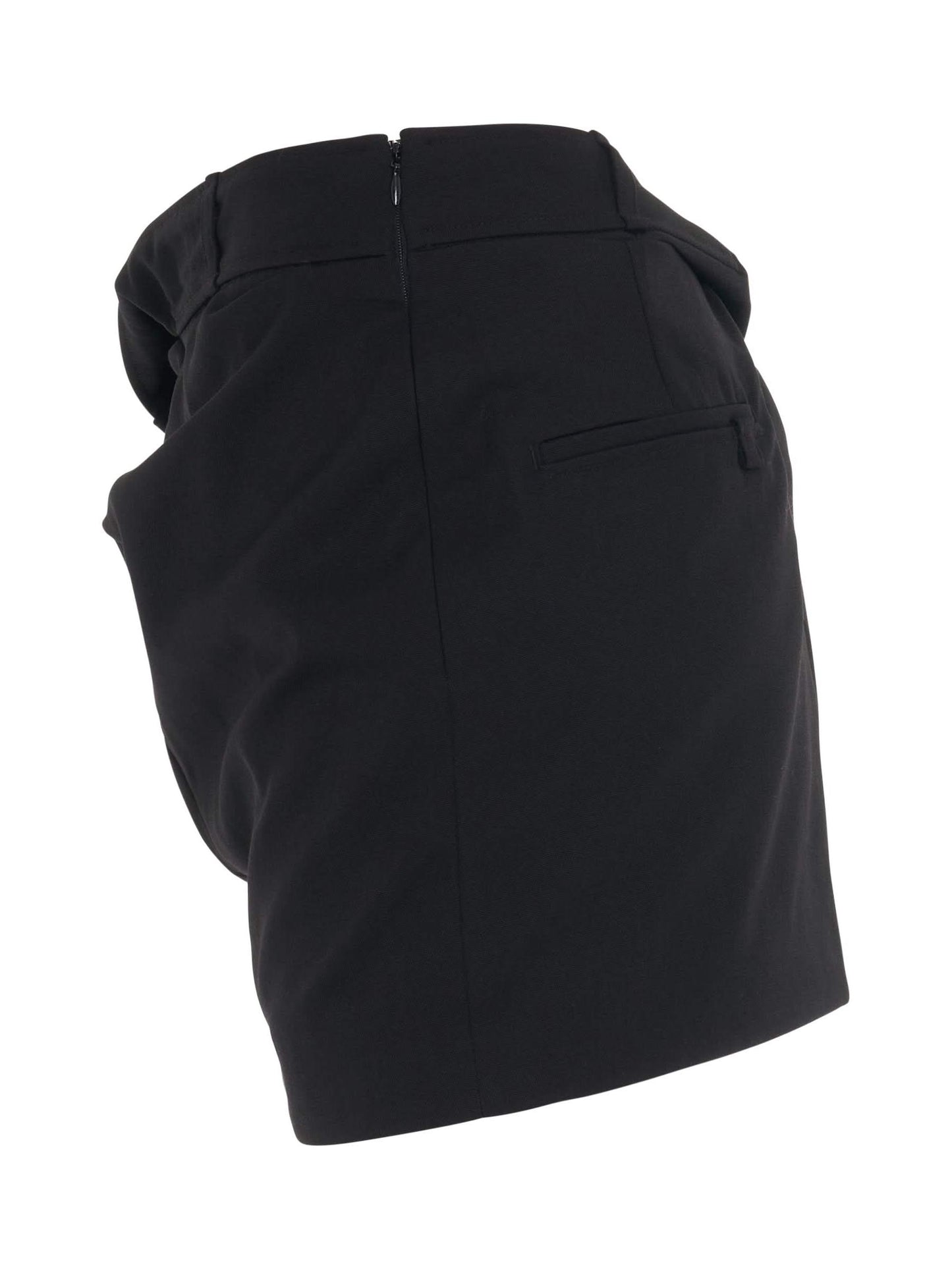 JACQUEMUS Bahia Twist Mini Skirt (Black)