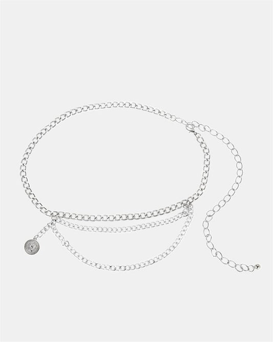 Image of Jewelry. Product name - Belt Vibe Women's Necklaces SILVER Novo Jewellery in Silver colour by brand - NOVO