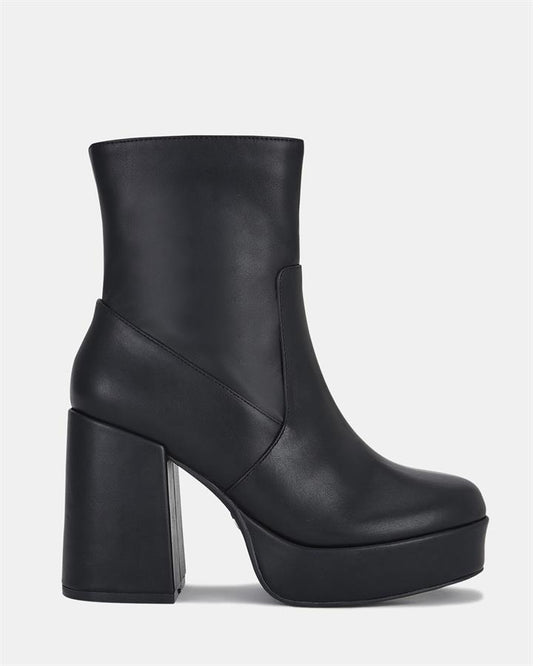 Image of Boots. Product name - Jealous Women's Boot High Heel BLACK Novo Boots in Black colour by brand - NOVO