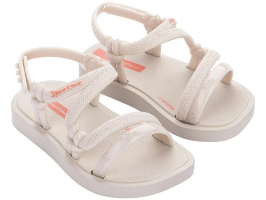 Image of Sandals. Product name - Solar Glitter Baby Women's Ipanema BEIGE/GLTR BEIGE GRENDENE in Beige/Gltr Beige colour by brand - IPANEMA