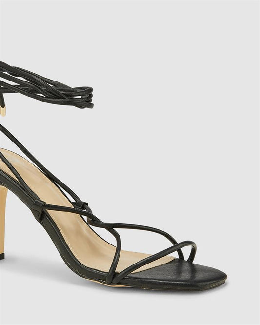 ZULEMA  BLACK Women's Strappy - High Heel Novo Heels