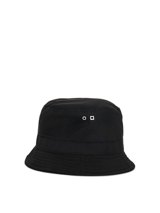 JACQUEMUS Ovalie Logo Bucket Hat (Black)