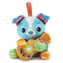 Image of Toys. Product name - Vtech Puppy Sounds Guitar in colour by brand - Vtech