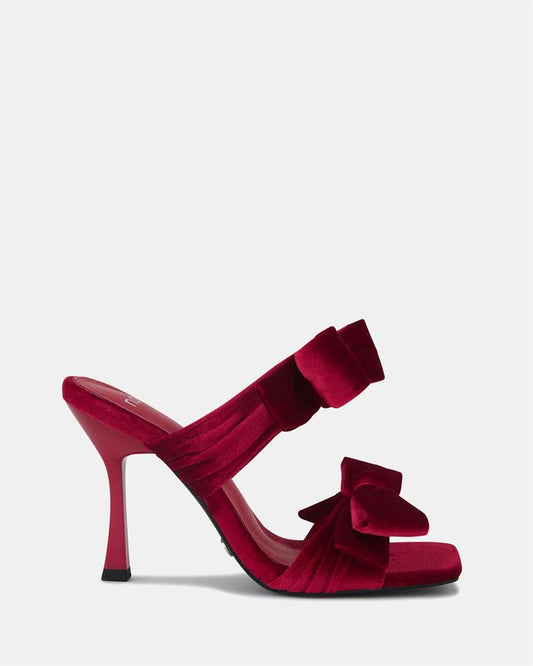 Image of Sandals. Product name - Zabriella Women's Fast Fashion RED Novo Sandals in Red colour by brand - NOVO