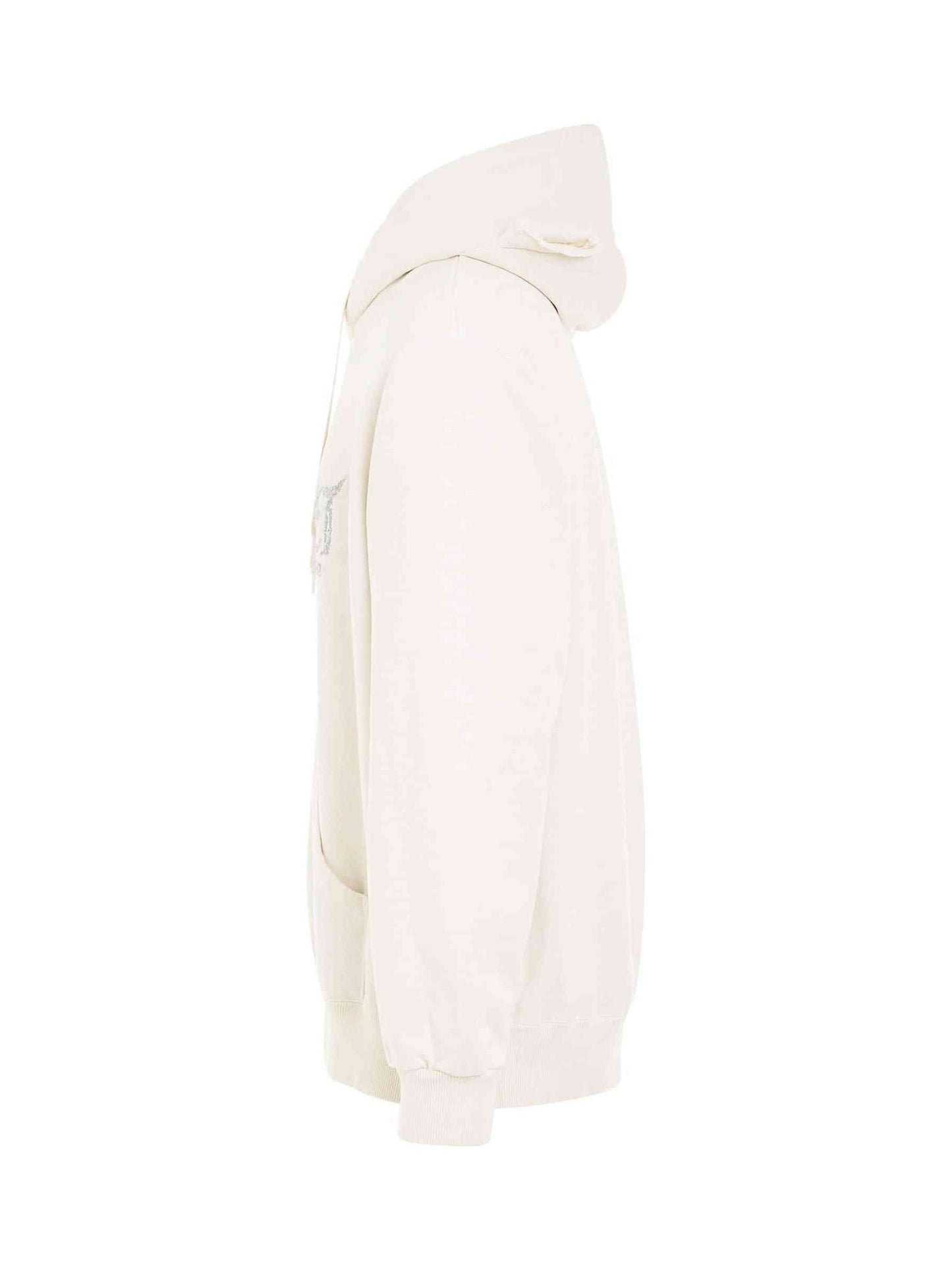 DOUBLET "DOUBLAND" Embroidery Hoodie (White)