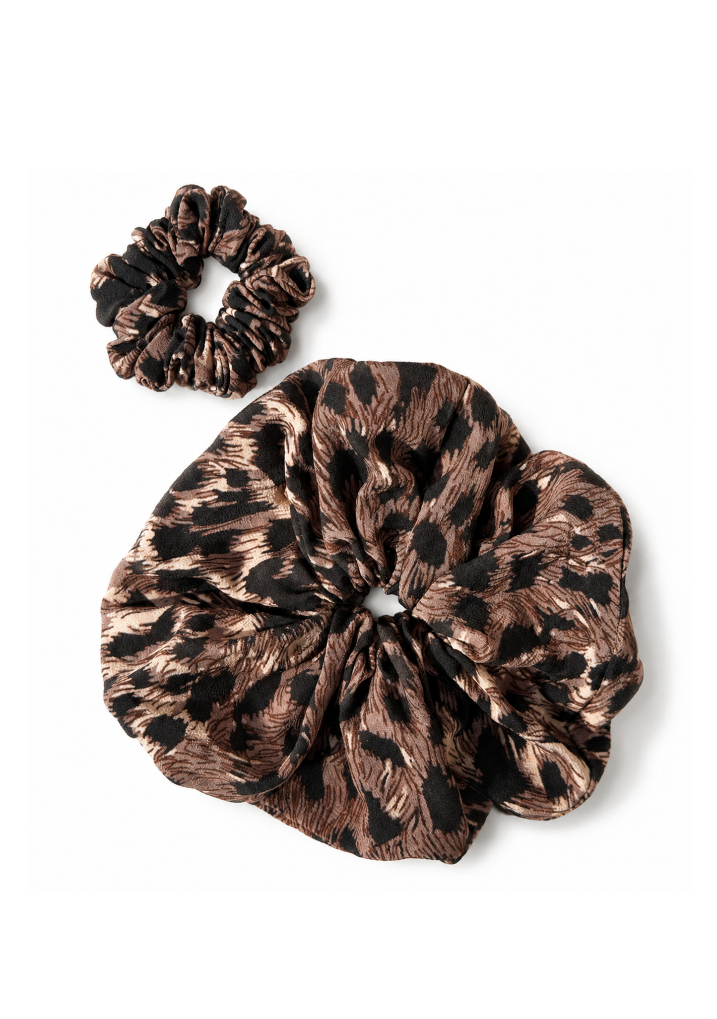 Auguste The Label Voluminous Scrunchie - Wild Leopard (Print)