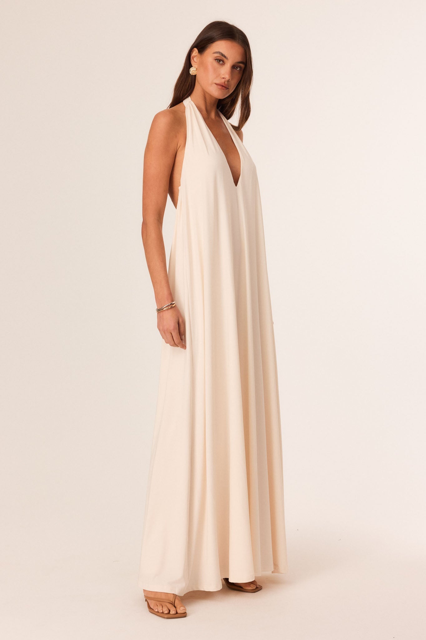 SNDYS TAKODA MAXI DRESS (Vanilla)