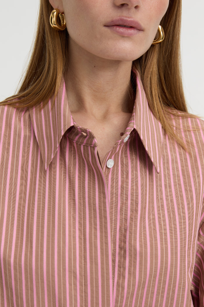 Blanca Studio Zola Shirt (Brown)
