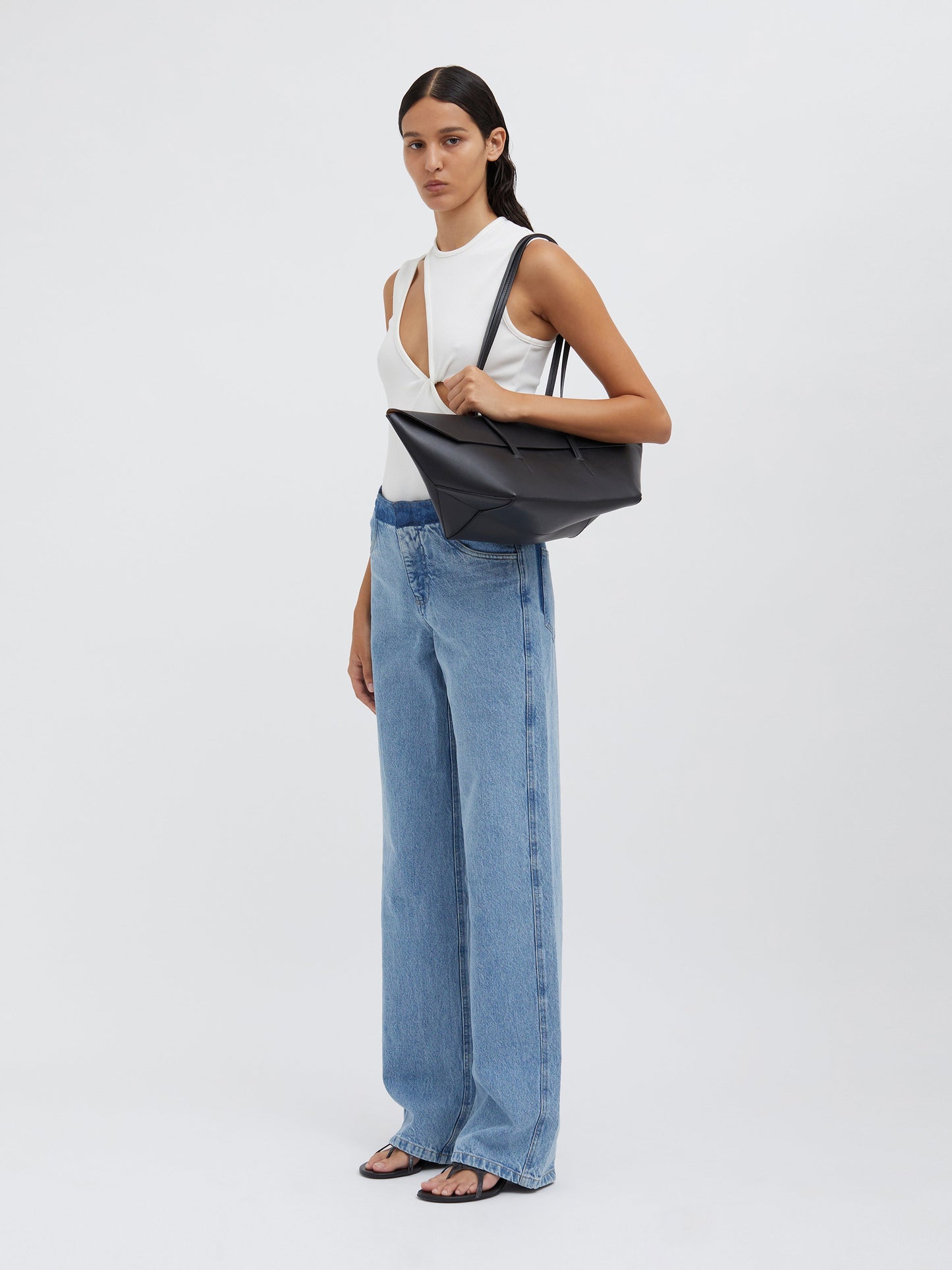 Christopher Esber Oblix Twist Tank (White)