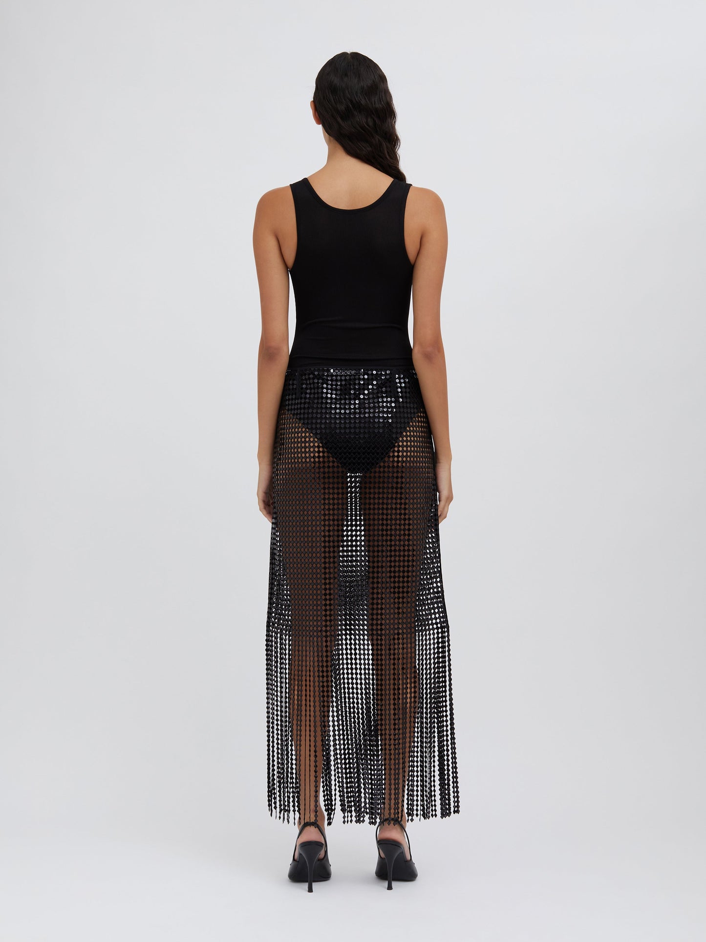 Christopher Esber Sonora Tank Bodysuit (Black)