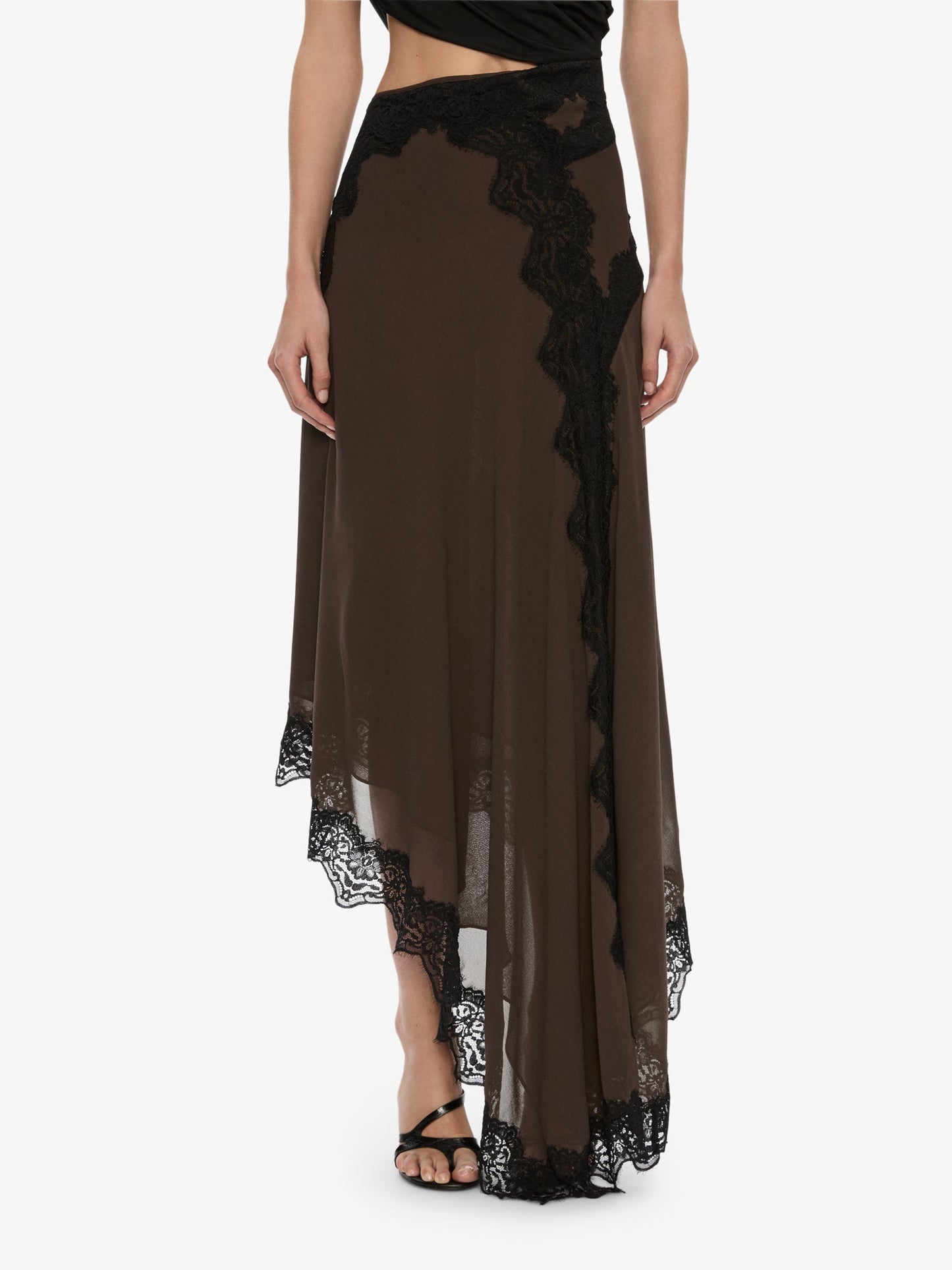 CHRISTOPHER ESBER Verve Twisted Tee Dress (Black)