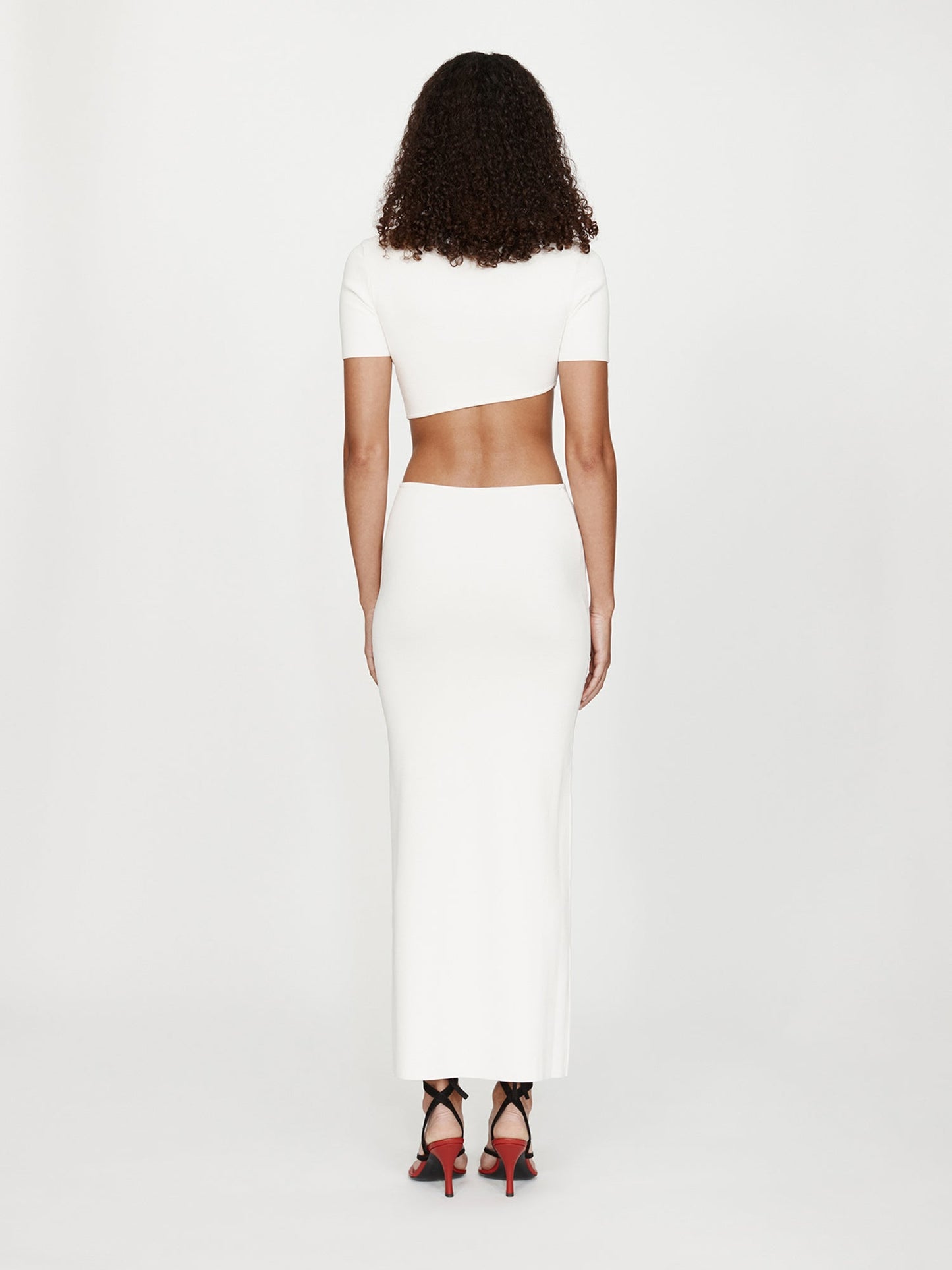 CHRISTOPHER ESBER Maparadita Midi Skirt (White)